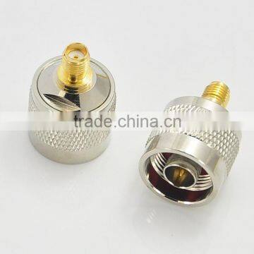 High quality n connector male to rp sma male adapter ROHS china manfacturer