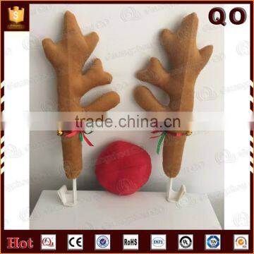 Top Quality Christmas Plush Reindeer Car Antlers