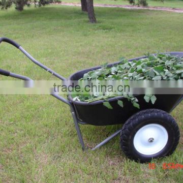 10CBF Black Plastic Garden Cart