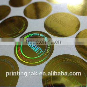 Custom Adhesive Holographic packaging label stickers                        
                                                Quality Choice