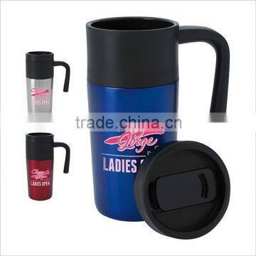 Double wall travel mug, promotional mug, double wall travel mug