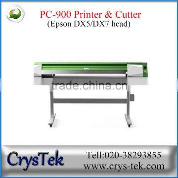 PC-900 printing and cut vinyl plotter machine from Crystek