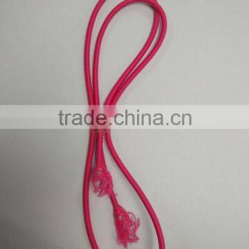 colorful elastic cotton bags handle cord for your choose