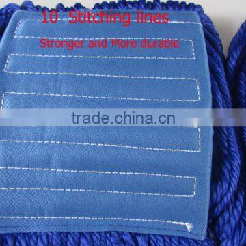 #D200D Magic Blue Microfiber Mop,Loop End Microfiber Mop Head. photo-3