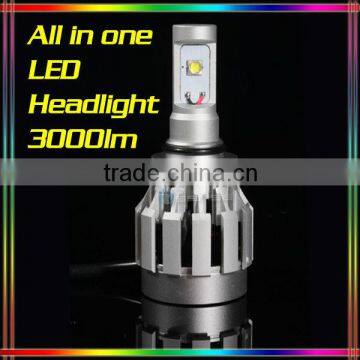 Ultra Bright! 12V H4 H7 H8 H10 LED XM-L2 auto car LED Headlight Light