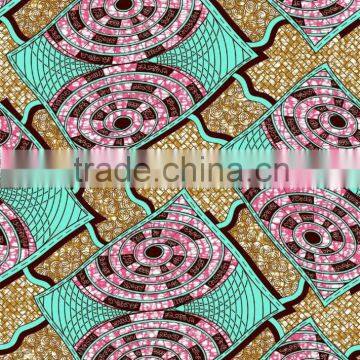 2015 100% Cotton Super Printed Wax Hollandais Fabrics