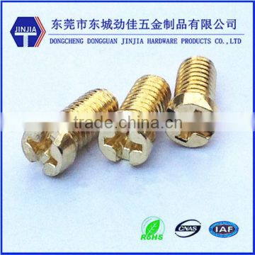 brass machine screw