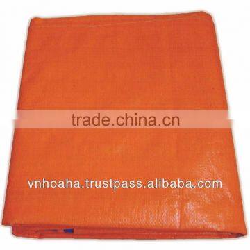 Vietnam cheap recycled material printable coloured PE tarpaulin