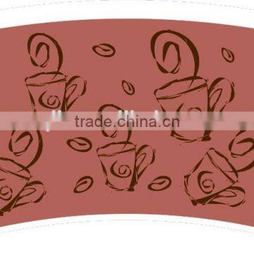 With Color Printed Custom paper cup fan machine price manufacturers
