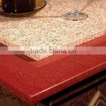 red quartz pink stone countertops slab for kitchen table top