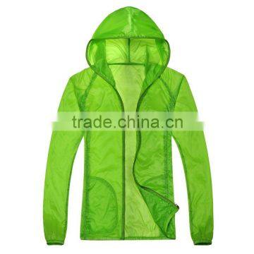 Hot sale summer outdoor suncare lightweight UVR jacket