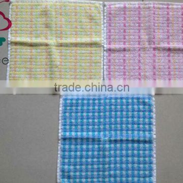 cotton jacquard small square towel