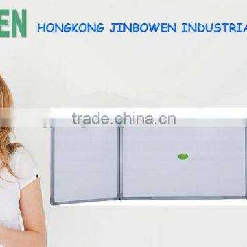 2016 good folded whiteboard, multi-panel whiteboard, 5 face folded whiteboard,dry eraser board