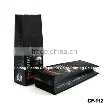 Hot sale plastic coffee bag, aluminum foil packaging bag