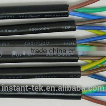 China supplier electrical copper conductor pvc insulation power cable