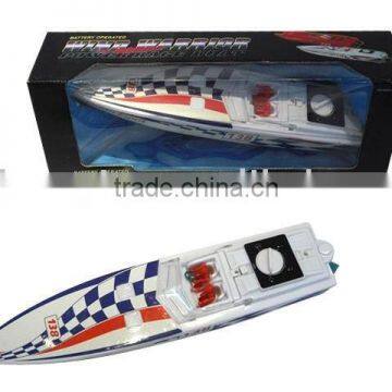 Battery Control Toys. B/O Yacht.Battery Operate Speed Boat