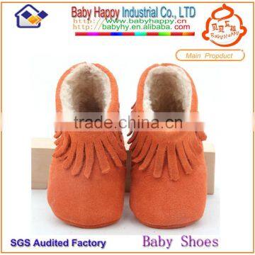 2015 Guangdong fashional design winter soft sole warm baby boots