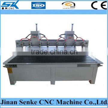 4 tools and high efficiency for window&door cnc router for sale