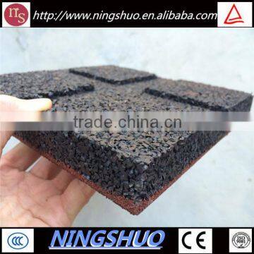 Trade Assurance Gym Center Rubber Mat Floor, Gym Noise Reduction Rubber Flooring