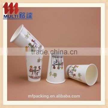 paper cup hot selling high quality customized paper cup single wall paper cup with lid