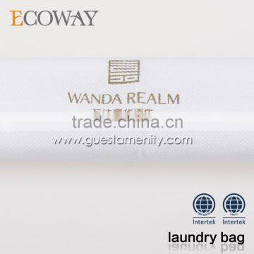 Cheap Hotel Reusable Non Woven Wash Bag Travel Foldable Laundry Bag photo-3