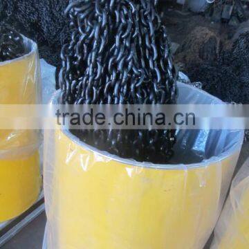 China black surface treatment link chains ,Hot sell