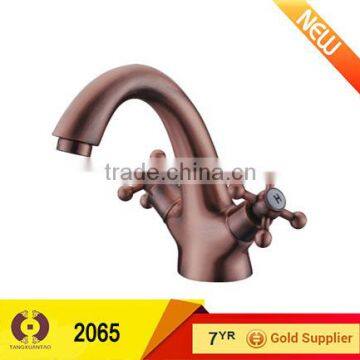 Bathroom accessories brass chrome painted basin bathroom faucet (2065)