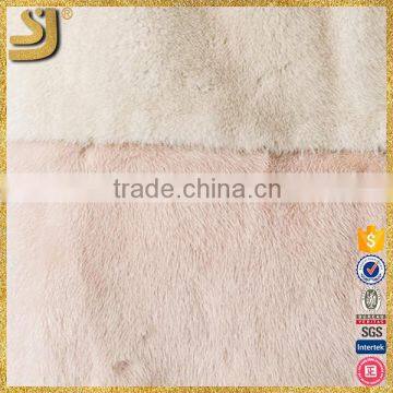 OEM Factory Price Collarless Fur Coat, Trench Style Long Women Fur Coat photo-5