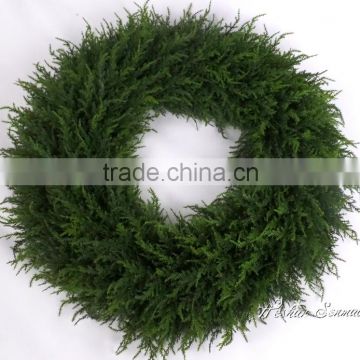 Wholesale decorative flower wreaths for festival &party decor