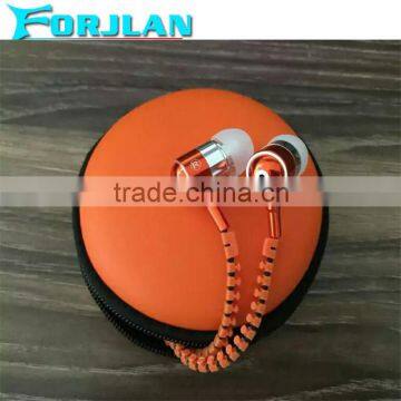 3.5 Jack Hotseling Zipper Earphone for Mobile photo-5