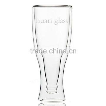 high quality wholesale double wall glass cup