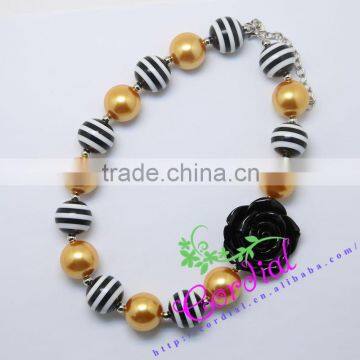 New Arrival High Quality Fashion Kids Costume Jewelry Bubblegum Beads Handmade Necklace