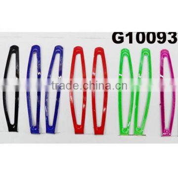 small metal snap metal hair clips wholesale