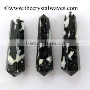 Black & White Tourmaline wholesale Double Terminated Pencil Point Khambhat Gujarat India