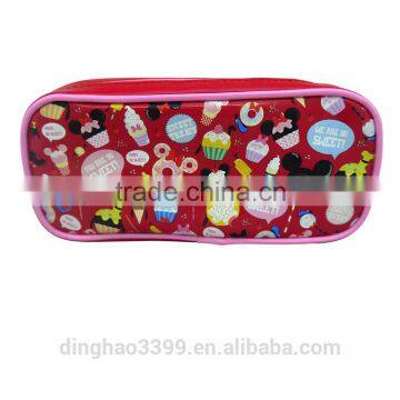 Novelty fashion pencil case for girls Kawaii mario school pencil bag student children cartoon pencil pouches