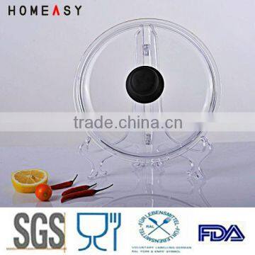 High borosil glass round cover