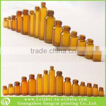 empty glass acrylic vials with hot stamping for Pharmaceutical