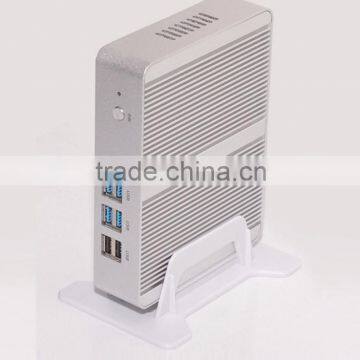 TOP Intel Corei3 5005u 12V Fanless i3 Computer X86 Windows 8 Barebone Desktop Computer Linux Server WiFi HDMI VGA 1080P photo-4