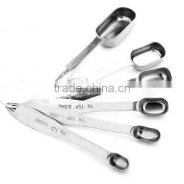 Hot sale passed FDA or LFGB long handled measuring spoons