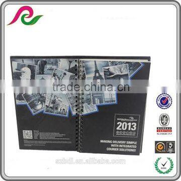 Offset Printing 2016 New Design Spiral Binding Paper Custom Table Calendar Wholesale photo-2