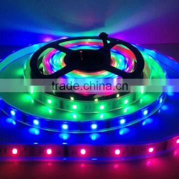 hot sale waterproof full olor smd 5050 with IC ws2811led flexible strip light 60leds/m