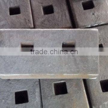 IMPACT CRUSHER PARTS HIGH MANGANESE IMPACT BLOCK photo-2