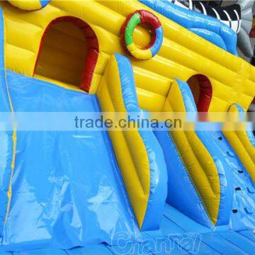 Popular Inflatable Blue Cat Funcity Giant Inflatable Playground for Children and Adult photo-4