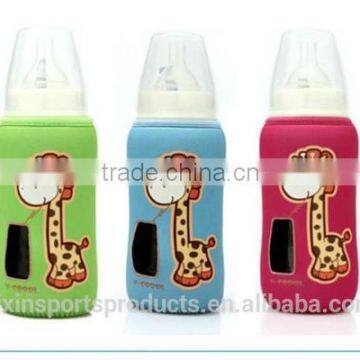 neoprene milk bottle holder for baby hot water bottle holder