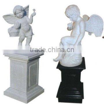 lava stone statue, garden stone angel, horse, lion statue