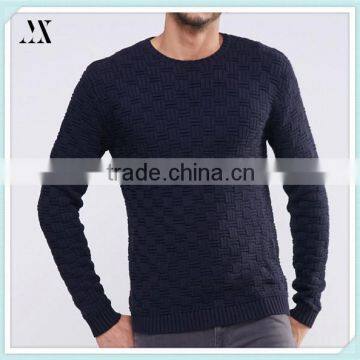 2016 wholesamle Man Sweatshirt Mid - Weight Cotton Knit Custom Sweatshirt