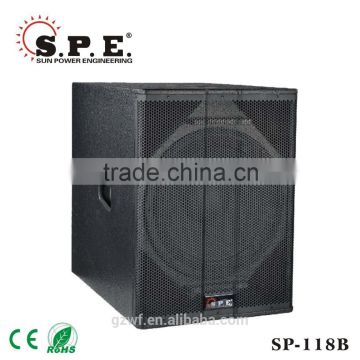 SP-118B spe audio 18 inch 800W passive subwoofer