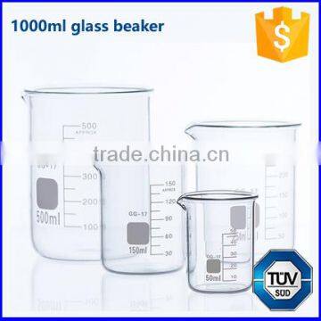 Pyrex heat resisting measuring 1000ml glass beaker                        
                                                Quality Choice