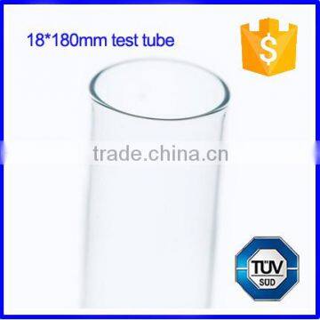 Boro 3.3 round bottom 18*180mm glass test tube for sale