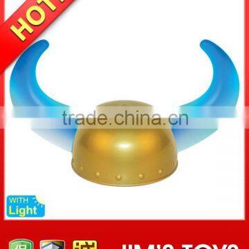 2015 Promotional LED Lighting Viking Helmet With Horns                        
                                                Quality Choice